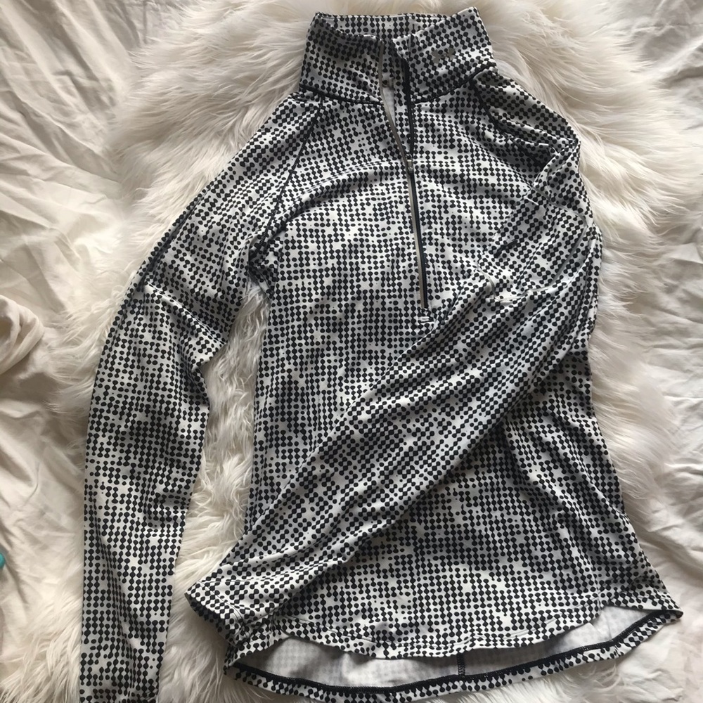 Under armour workout zip up long sleeve